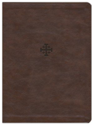 CSB Life Connections Study Bible - soft leather-look, brown